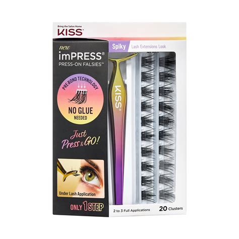 kiss press on falsies|kiss press on falsies cluster.